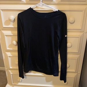 Black Nike Dri-Fit long sleeve